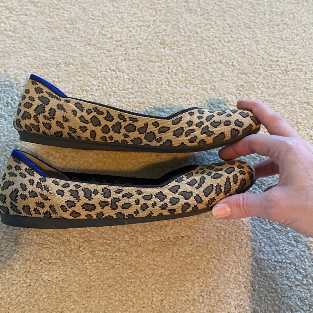 Rothys Leopard Flats - Picture 3 of 5